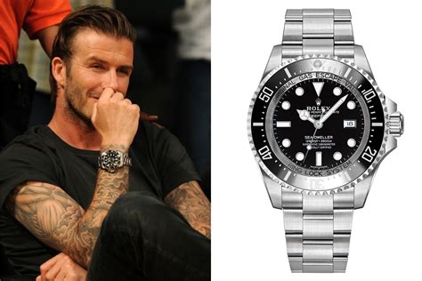 david beckham rolex black|rolex sea dweller dial.